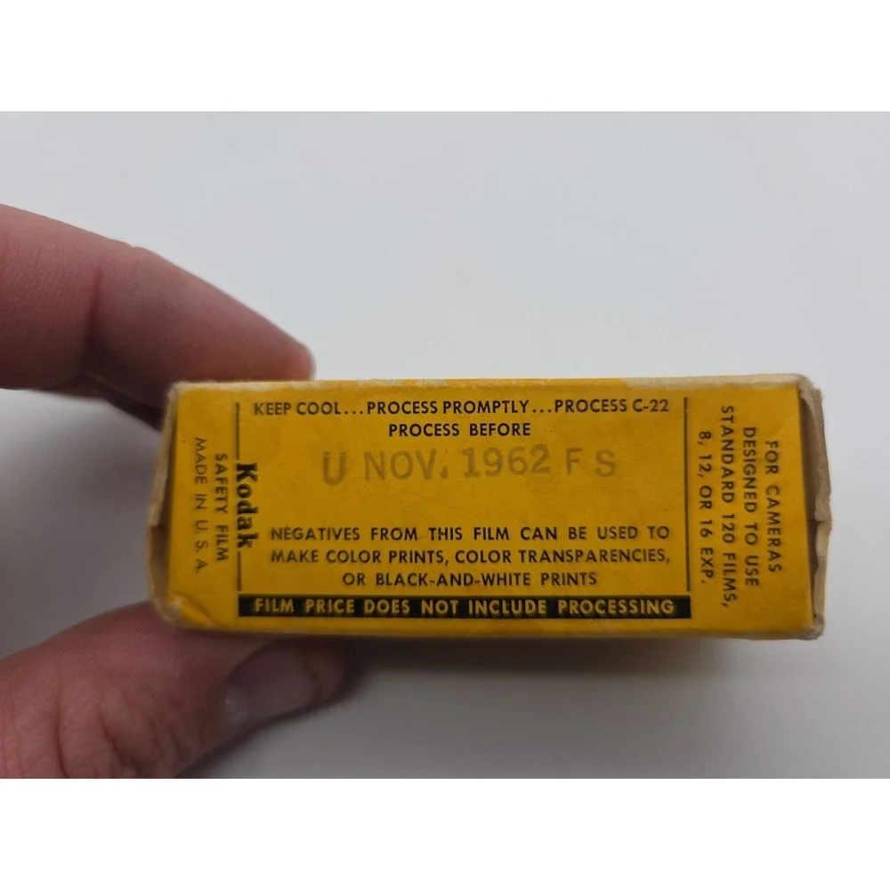 Kodak Kodacolor II C-120 Color Film - Expired 11/1962- New / Sealed